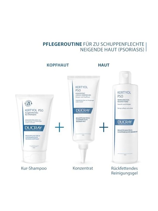 Ducray Kertyol PSO Concentrate Body & Scalp 100ml