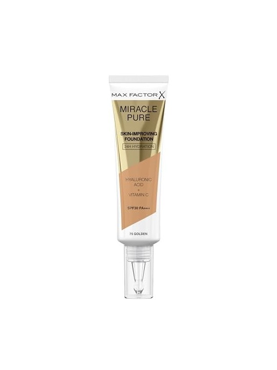 Max Factor Miracle Pure Fondotinta SPF30 75 Golden