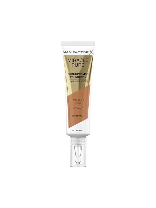 Max Factor Miracle Pure Fondotinta SPF30 85 Caramel