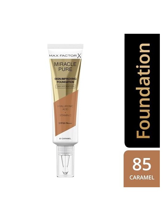 Max Factor Miracle Pure Fondotinta SPF30 85 Caramel