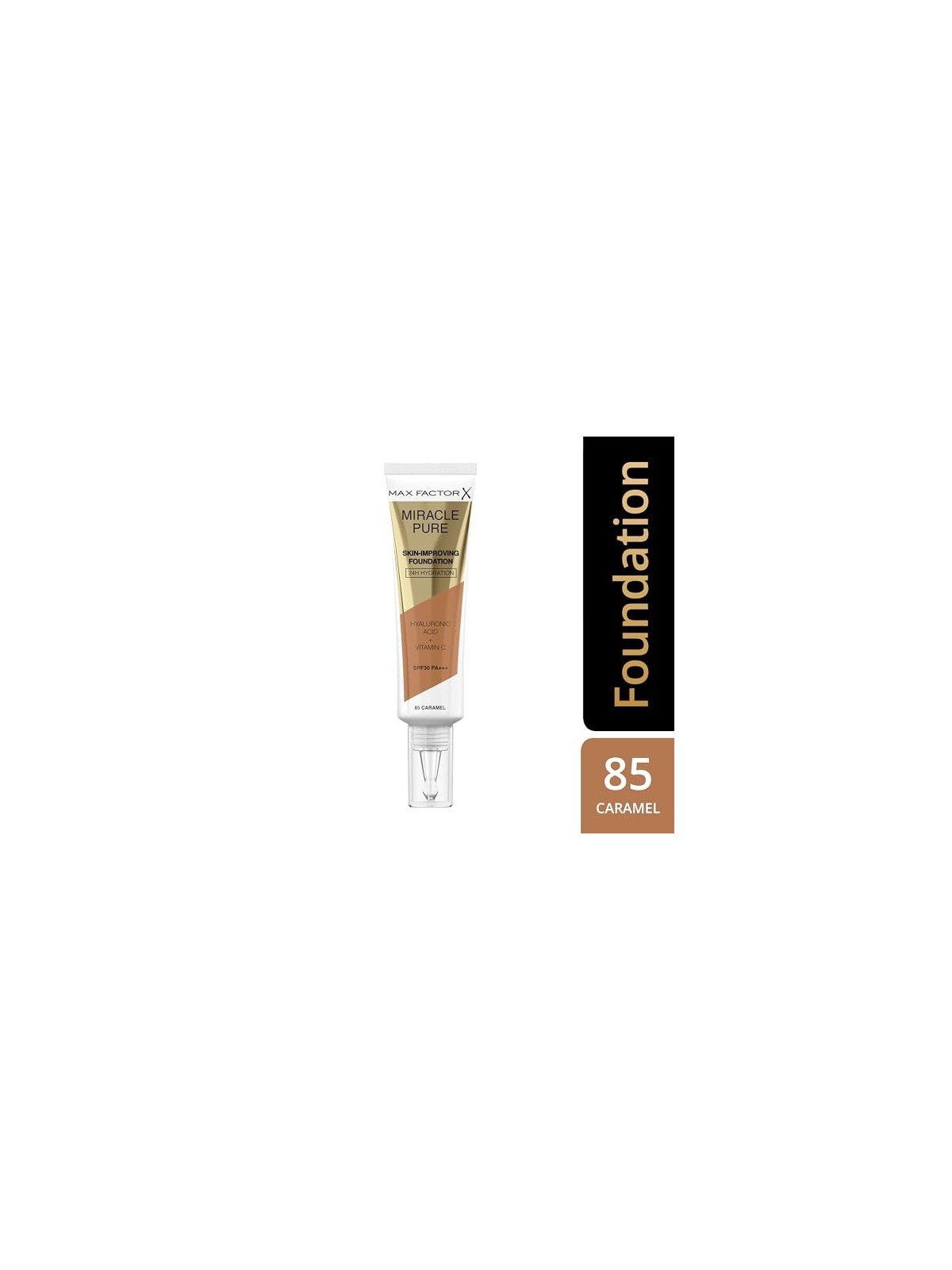 Max Factor Miracle Pure Fondotinta SPF30 85 Caramel