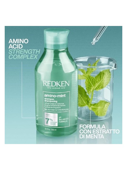 Redken Amino-Mint Shampoo 300ml