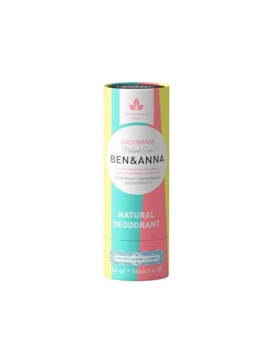 Deodorante stick naturale BEN & ANNA Lime Persiano 40g