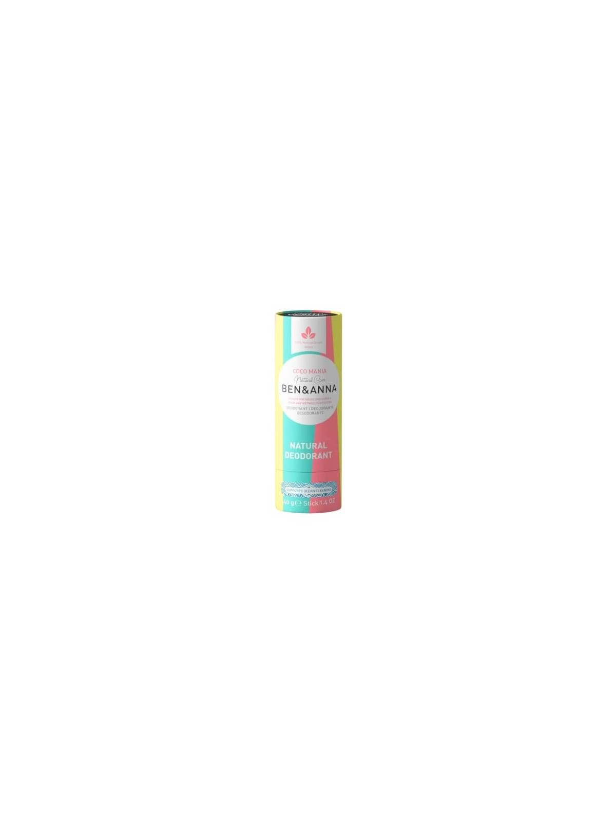Deodorante stick naturale BEN & ANNA Lime Persiano 40g