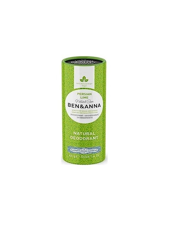 Deodorante stick naturale BEN & ANNA Urban Black 40g