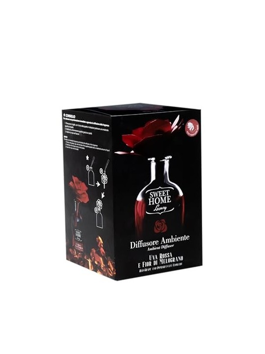Diffusore di Aroma di Uva Rossa e Fiore di Melograno Donna 250ml