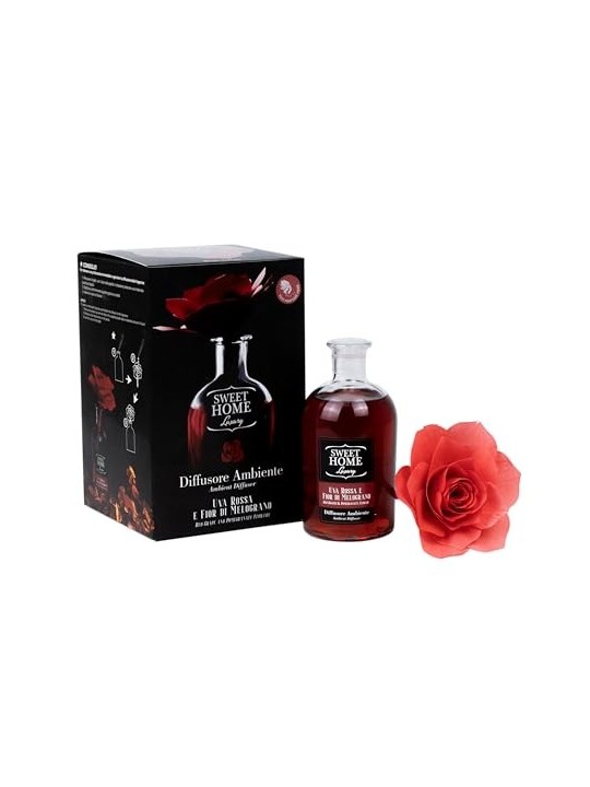 Diffusore di Aroma di Uva Rossa e Fiore di Melograno Donna 250ml
