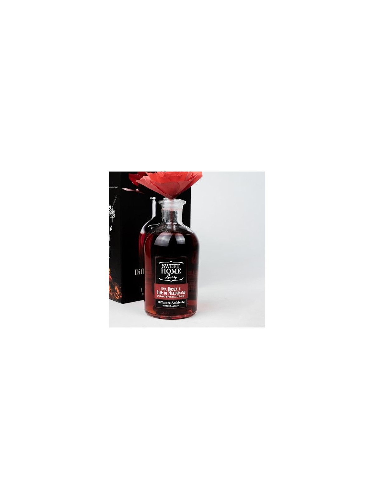 Diffusore di Aroma di Uva Rossa e Fiore di Melograno Donna 250ml