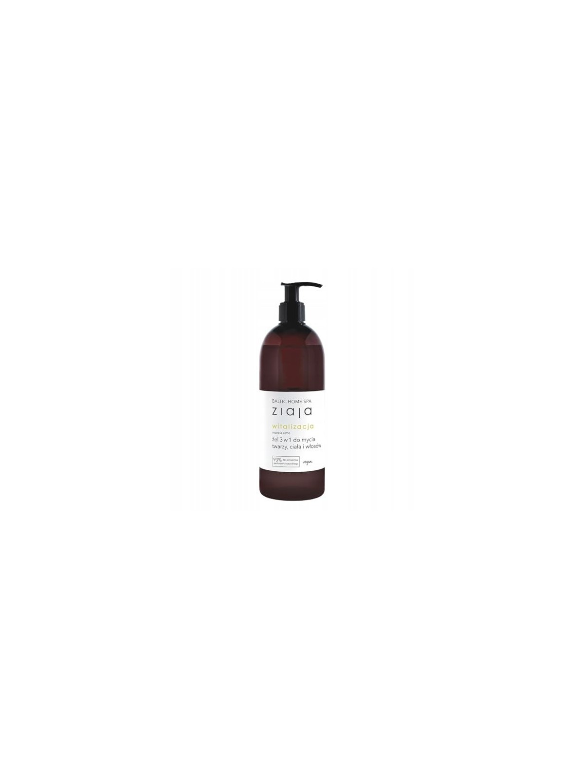 Gel doccia e shampoo 3in1 per viso corpo e capelli 500ml