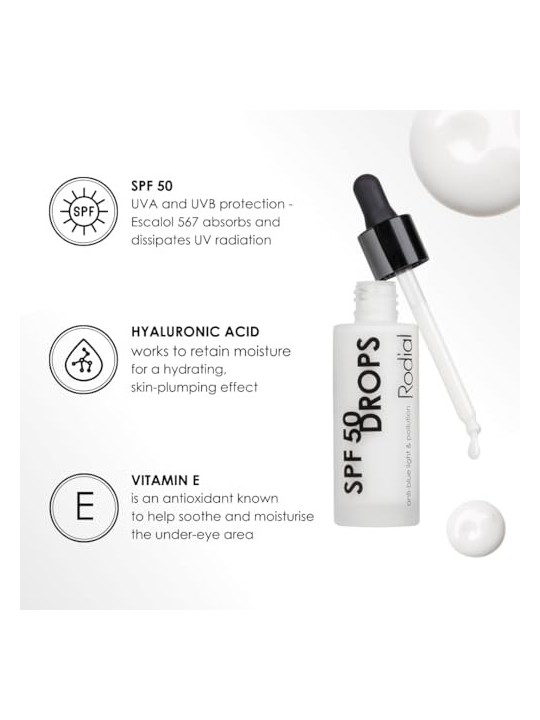 Rodial Drops SPF50 31ml Anti-Blue Light & Pollution