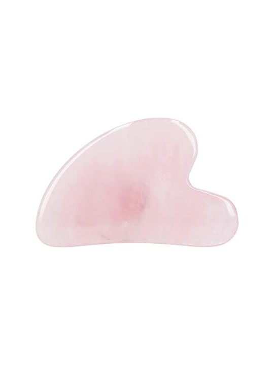 Pietra Gua Sha in Quarzo Rosa 1 unitï¿½ï¿½ unisex