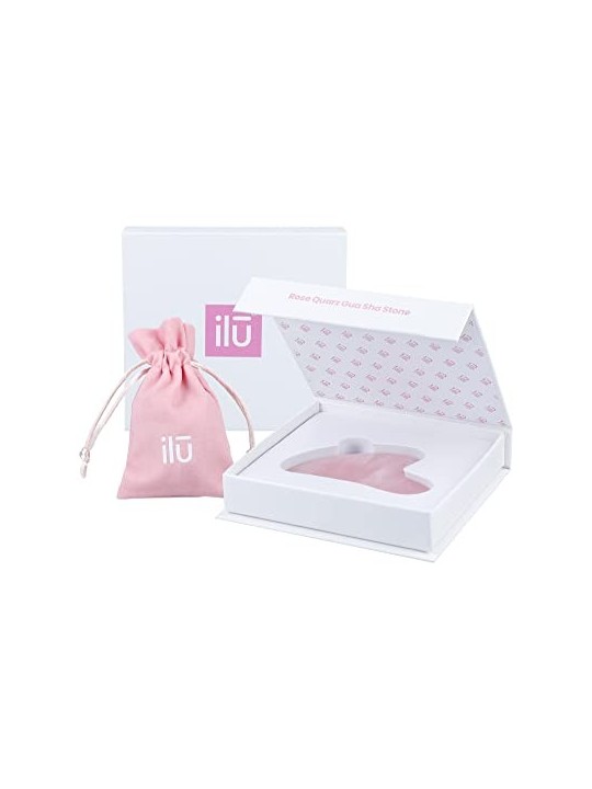 Pietra Gua Sha in Quarzo Rosa 1 unitï¿½ï¿½ unisex