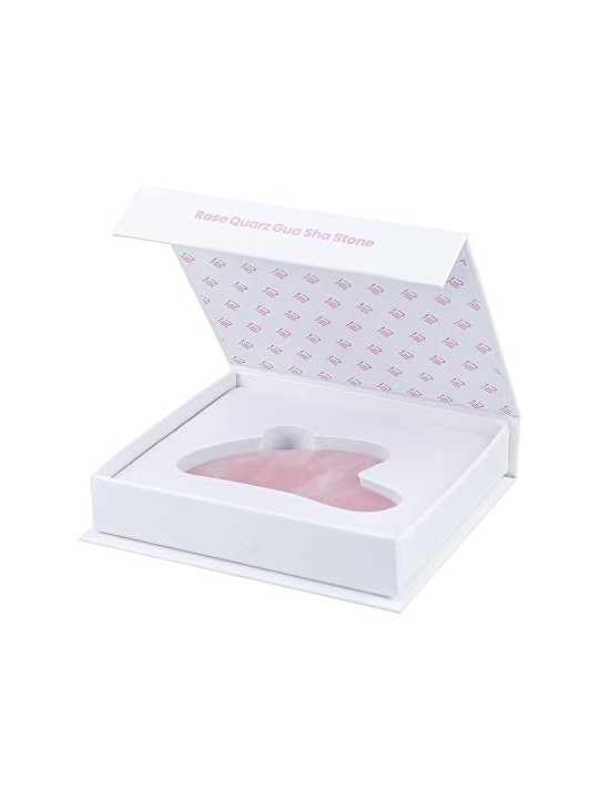 Pietra Gua Sha in Quarzo Rosa 1 unitï¿½ï¿½ unisex