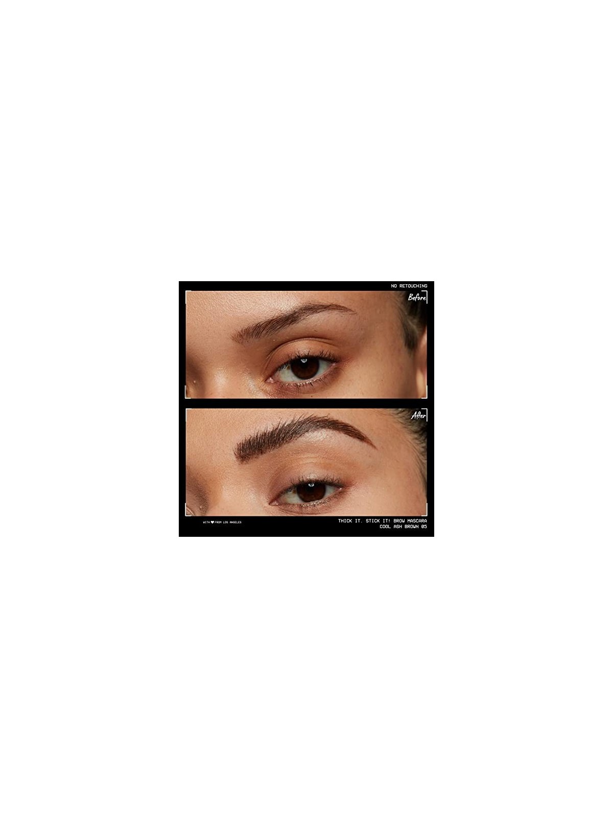 Nyx Professional Make Up TICK IT STICK IT mascara per sopracciglia n05 cool ash brown unisex 1u