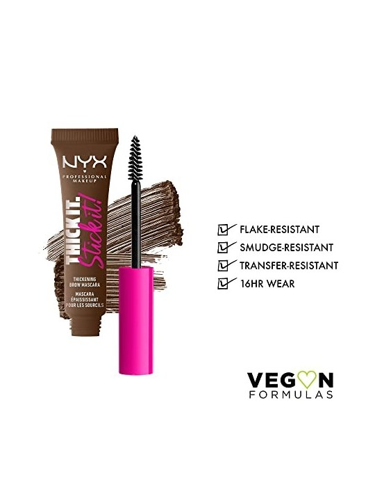 Mascara sopracciglia Nyx Professional Make Up 06 brunette