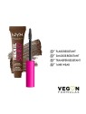 Mascara sopracciglia Nyx Professional Make Up 06 brunette