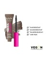 Nyx Professional Make Up TICK IT STICK IT mascara per sopracciglia 01taupe unisex