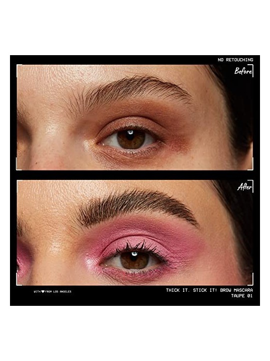 Nyx Professional Make Up TICK IT STICK IT mascara per sopracciglia 01taupe unisex
