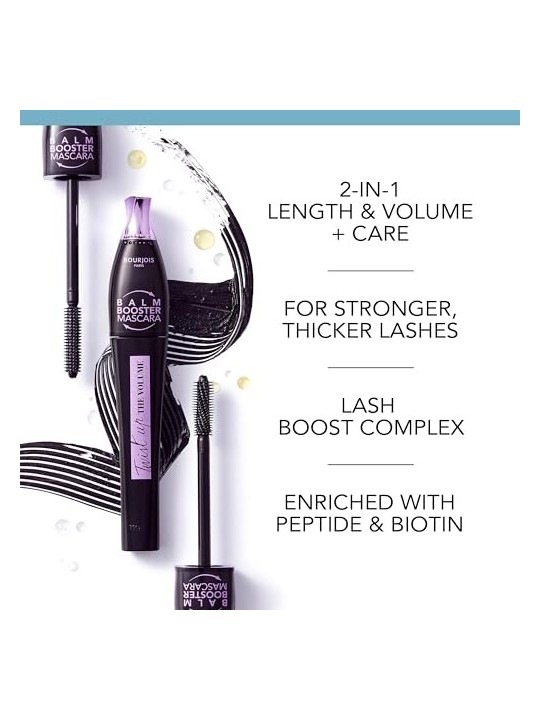 Mascara Twist Up The Volume Balm Booster Bourjois Nero