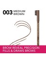 Brow Reveal Precision Eyebrow Pencil Bourjois 1 4 g 003 Marrone Medio donna