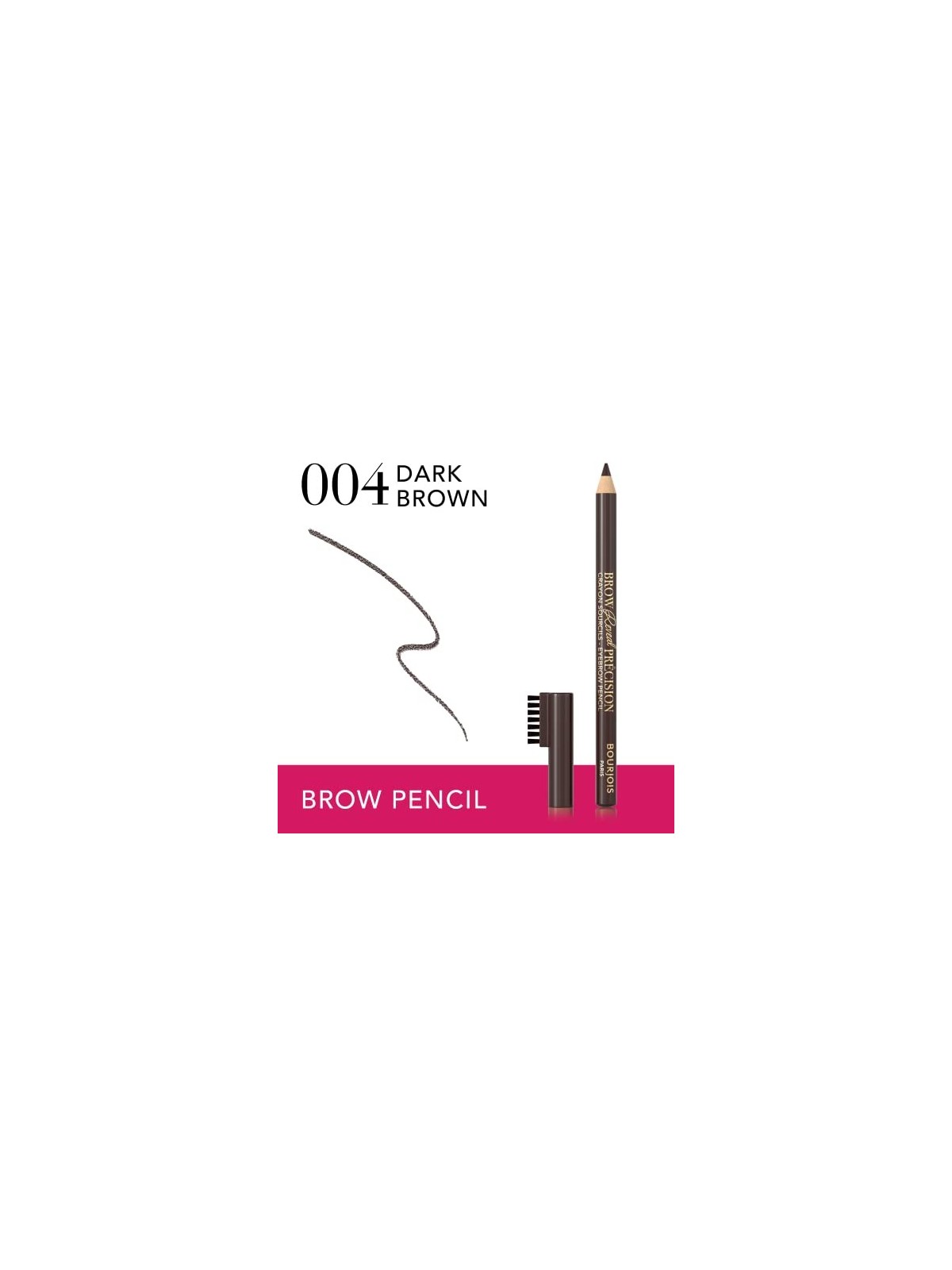 Matita per sopracciglia Brow Reveal Bourjois 14 g donna 004 Dark Brunette