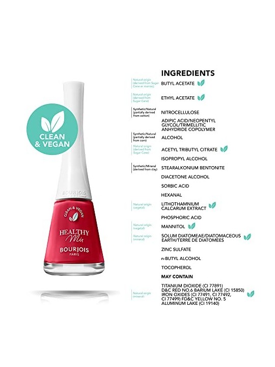 Bourjois HEALTHY MIX smalto per unghie 250berry cute