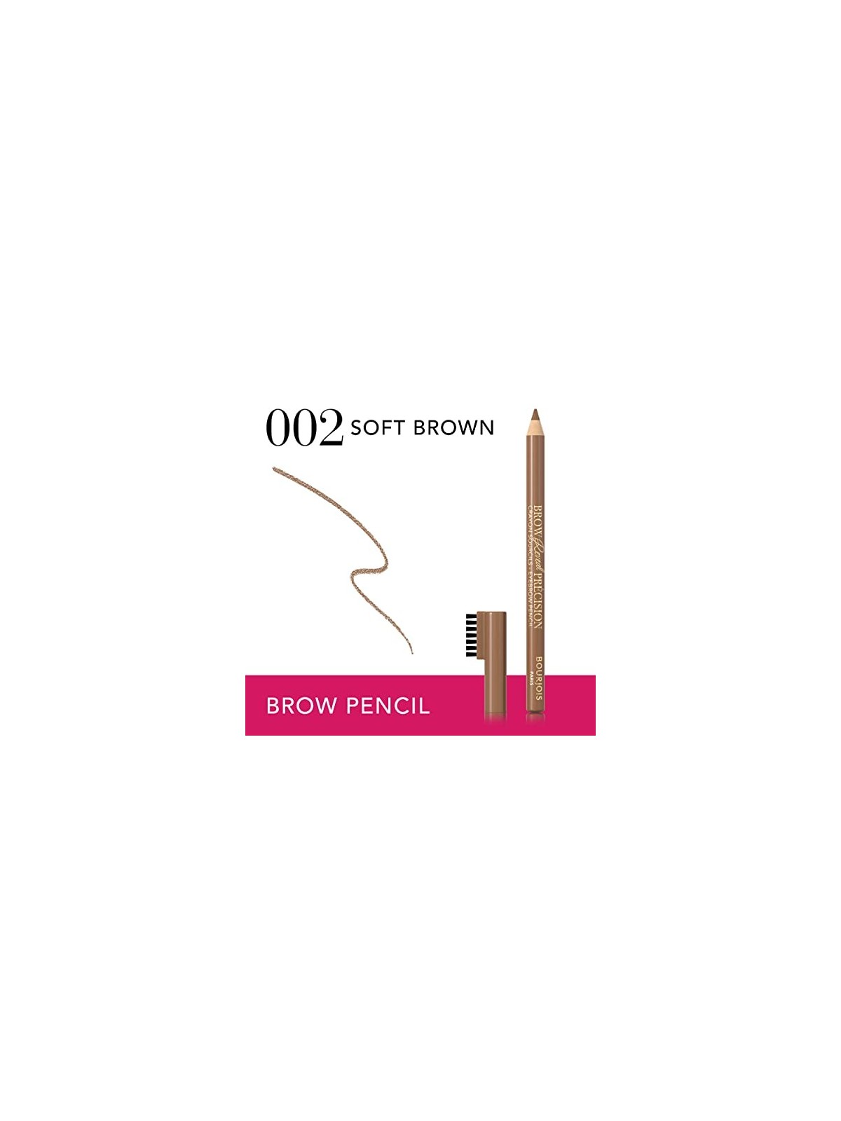 Matita per sopracciglia Brow Reveal Bourjois 14 g donna 002 Soft Brown