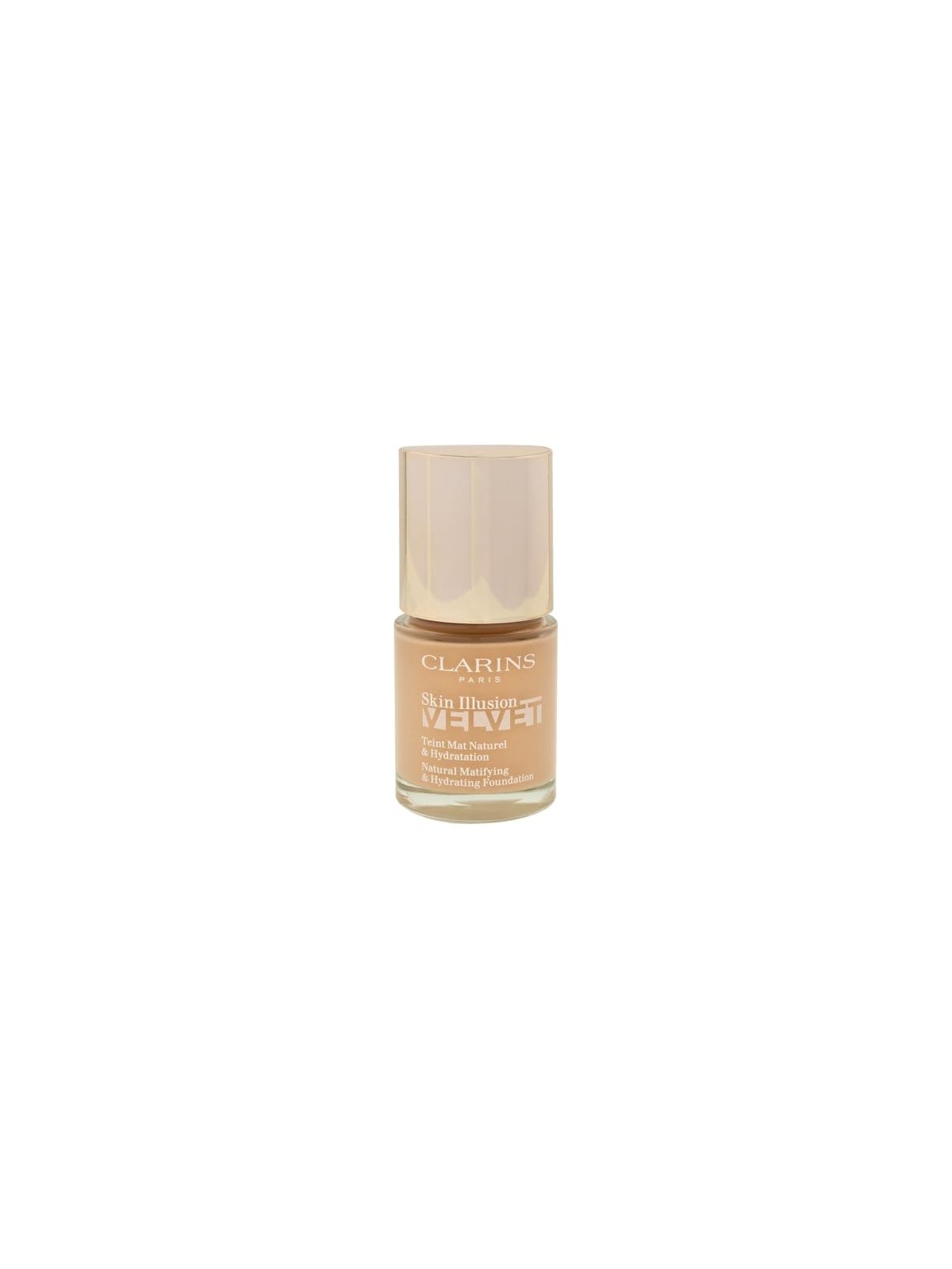 Clarins Skin Illusion Velvet Naturale Fondotinta Opacizzante e Idratante 30ml - Tonalità: 110N donna Clarins www.essenzetotalsty