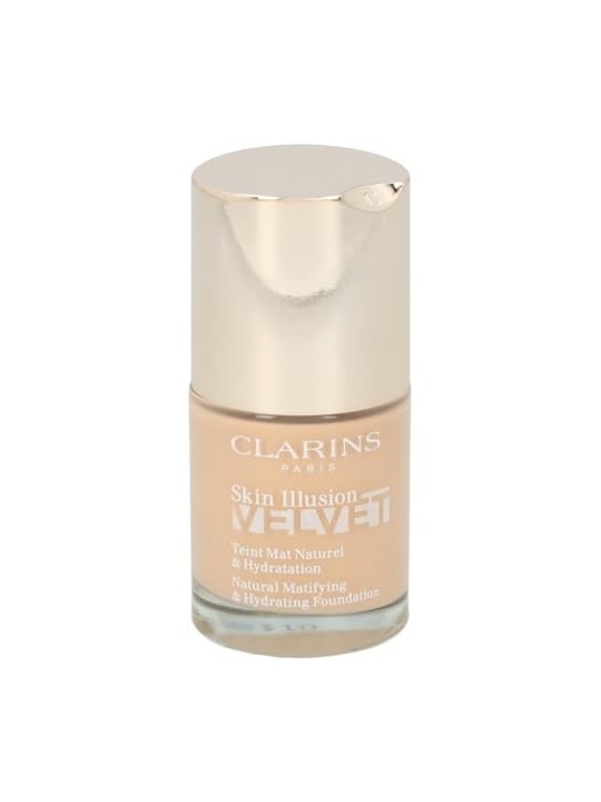 Clarins Skin Illusion Velvet Foundation donna 30ml Numero 108