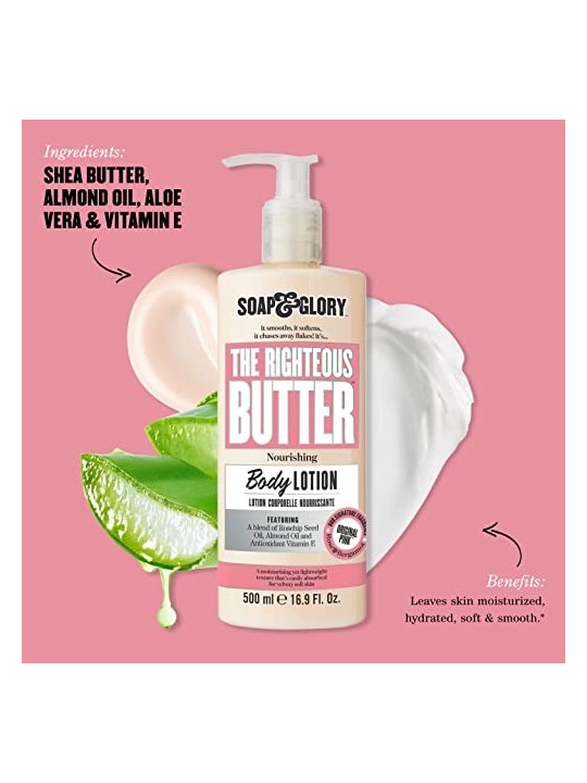 Soap Glory THE RIGHTEOUS BUTTER Lozione Corpo 500ml Unisex
