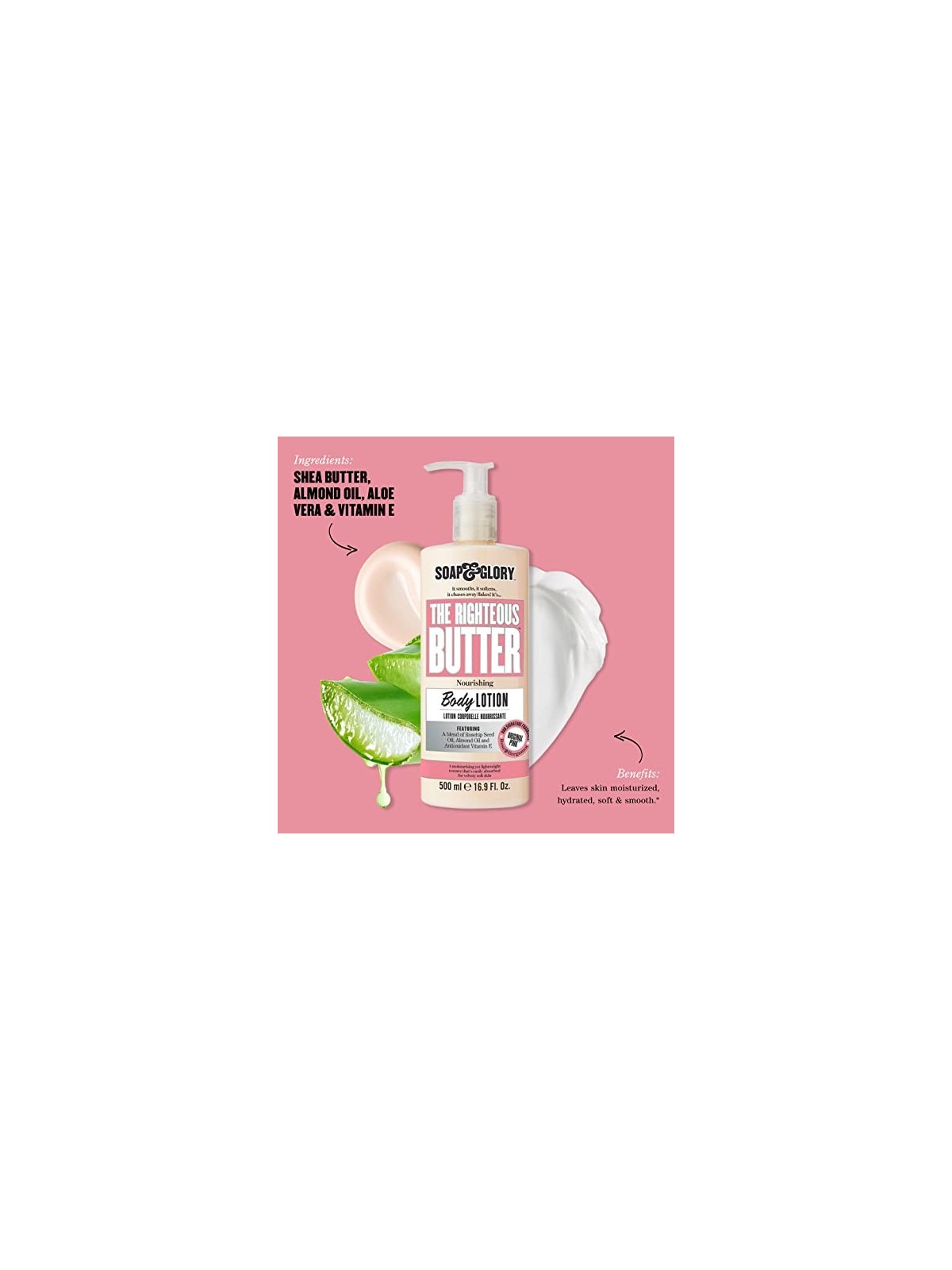 Soap Glory THE RIGHTEOUS BUTTER Lozione Corpo 500ml Unisex