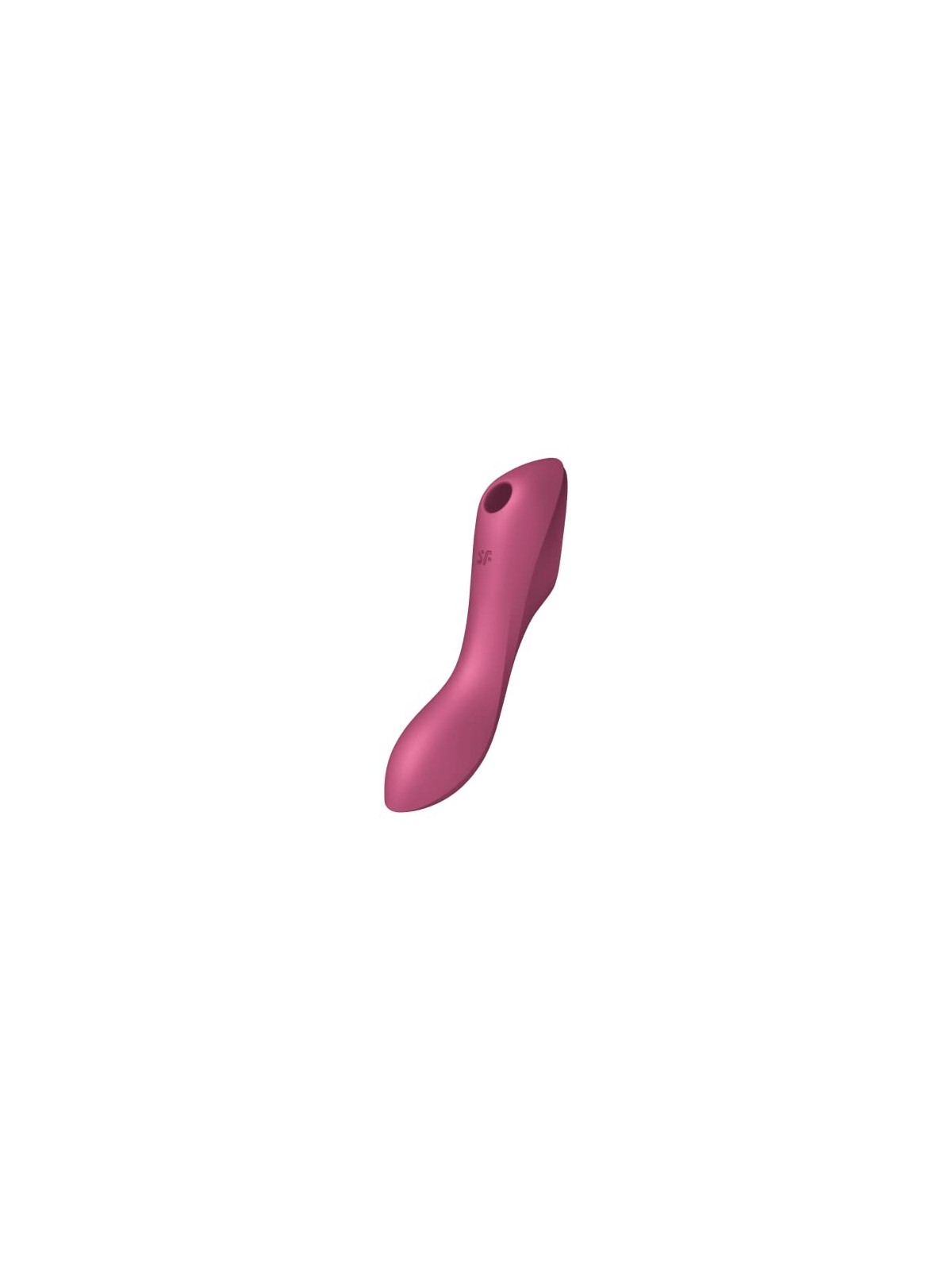 Vibratore d'aria Satisfyer Curvy Trinity 3, rosso. Massimo piacere