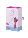 Vibratore d'aria Satisfyer Curvy Trinity 3, rosso. Massimo piacere