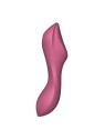 Vibratore d'aria Satisfyer Curvy Trinity 3, rosso. Massimo piacere