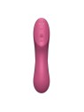 Vibratore d'aria Satisfyer Curvy Trinity 3, rosso. Massimo piacere