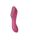 Vibratore d'aria Satisfyer Curvy Trinity 3, rosso. Massimo piacere