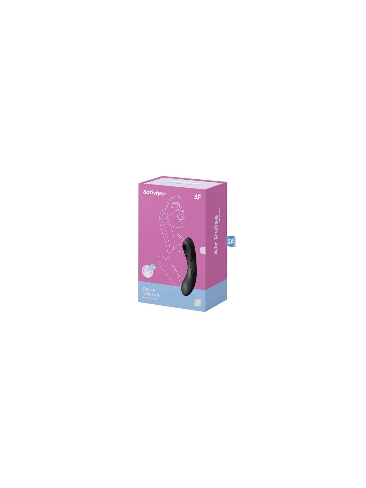 Vibratore aria Satisfyer Curvy Trinity 3: intenso piacere