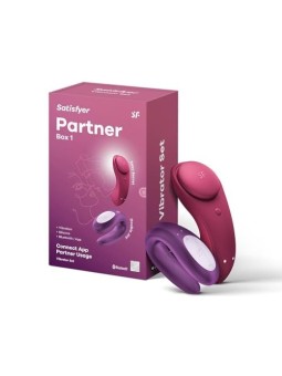 SATISFYER partner box confezione da 1 2 vibratori unisex 1un