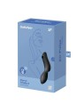 SATISFYER Curvy Trinity 2 Vibratore di Aria Nero Nero 1unit Donna