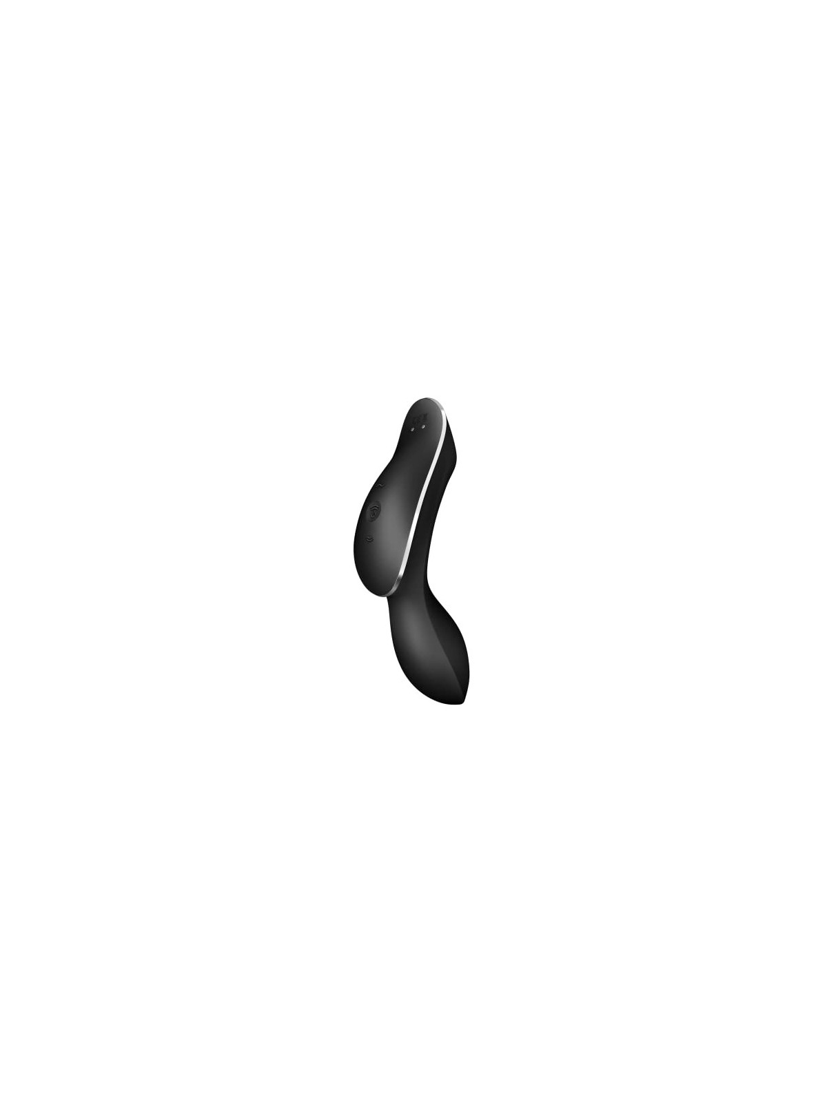 SATISFYER Curvy Trinity 2 Vibratore di Aria Nero Nero 1unit Donna