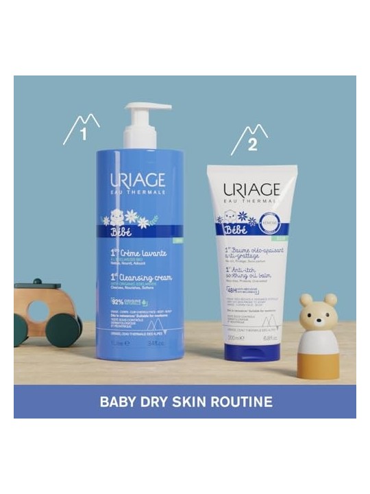 Uriage Bebe 1st Cleansing Cream unisex 500ml Uriage www.essenzetotalstyle.com 