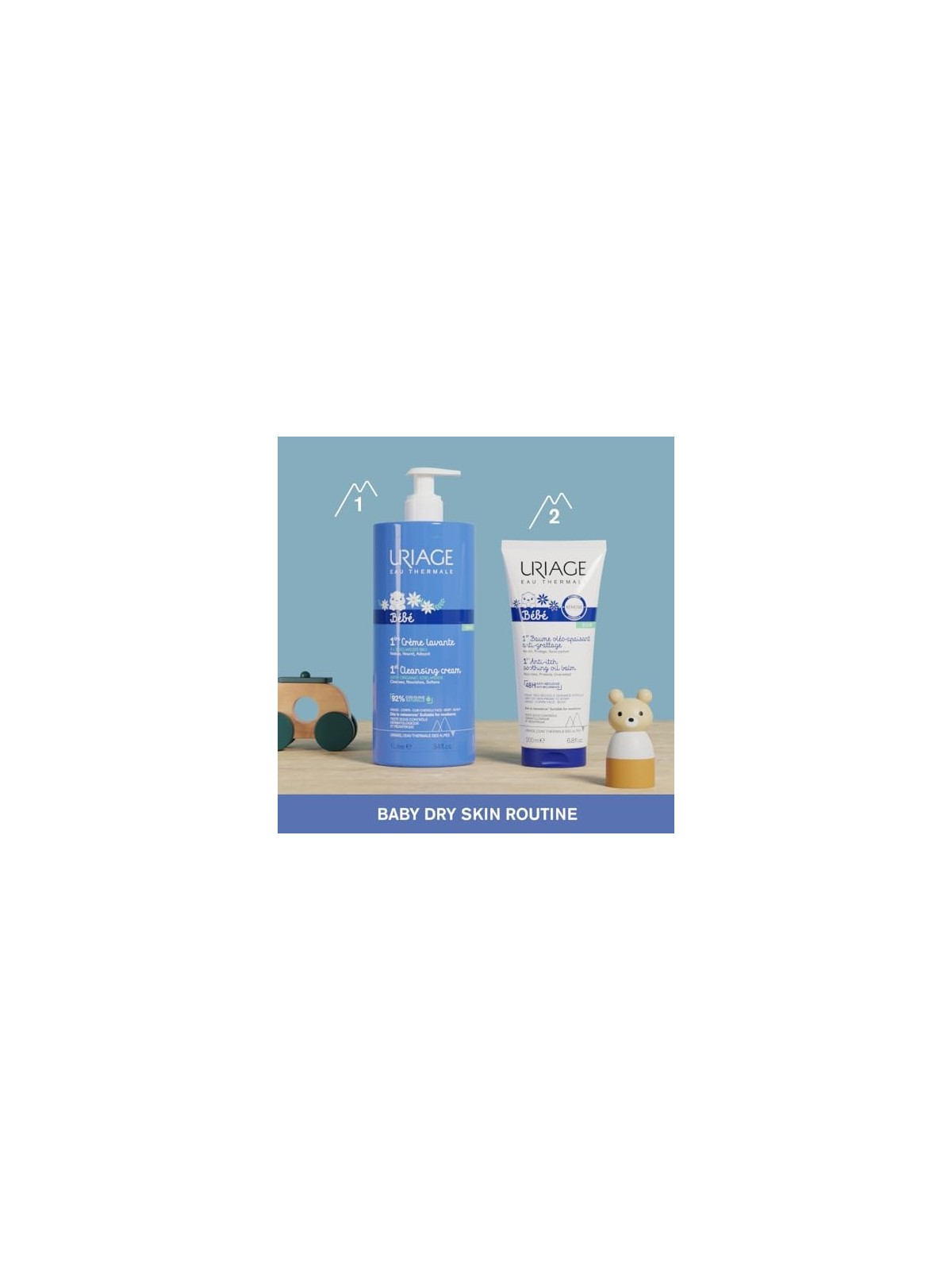 Uriage Bebe 1st Cleansing Cream unisex 500ml Uriage www.essenzetotalstyle.com 