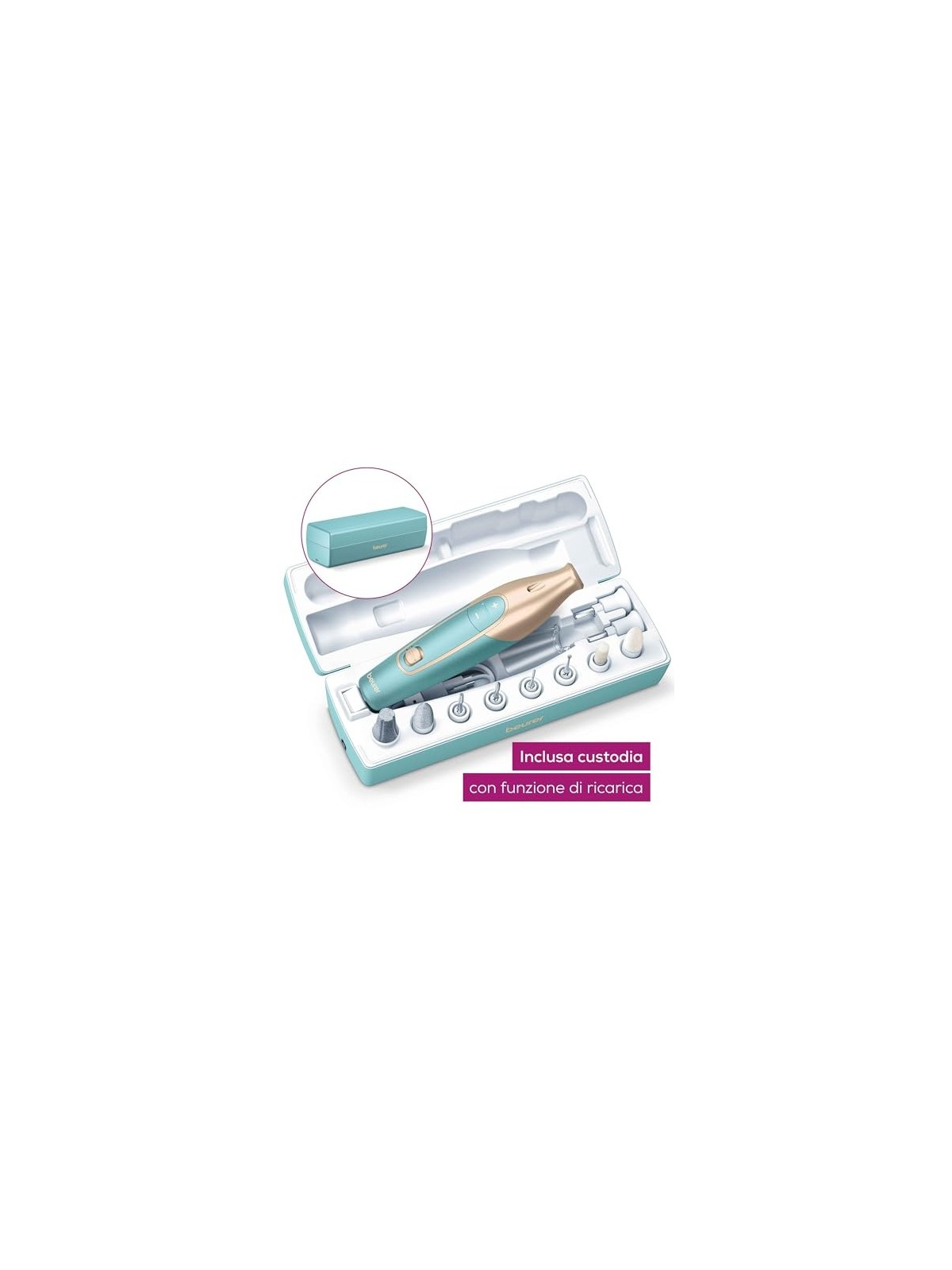 Beurer BEUMP84 Set manicure e pedicure donna