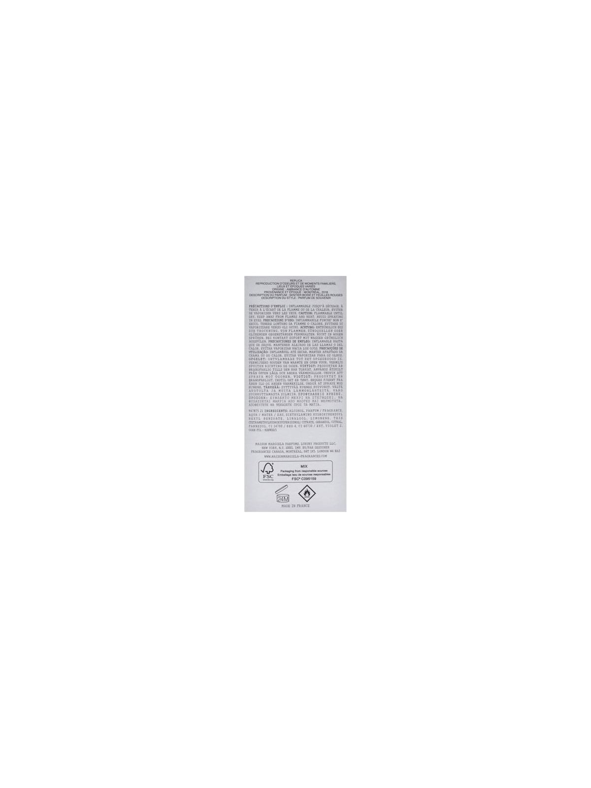 Maison Margiela Replica Autumn Vibes EDT 100ml
