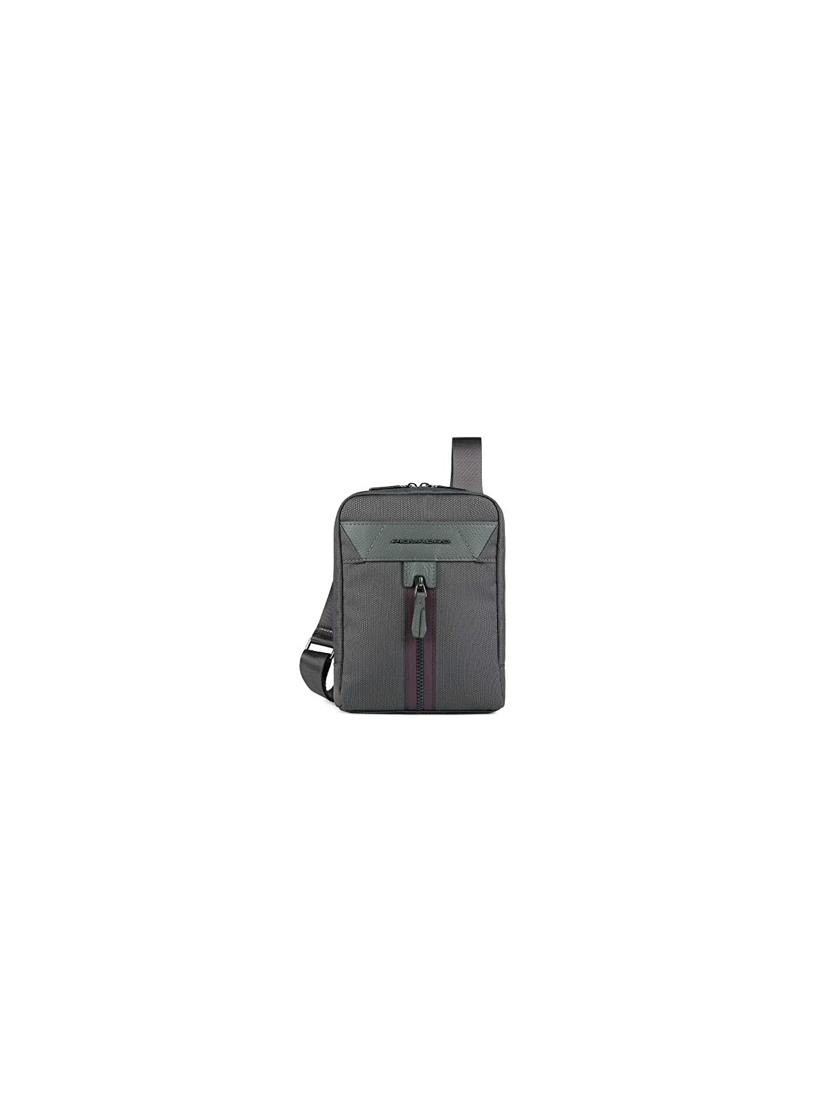 Borsa a Tracolla Piquadro Trakai Verde 16x22x4 cm Uomo