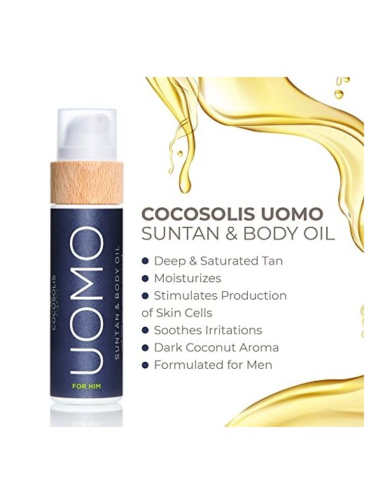 Cocosolis Uomo Suntan & Body Oil 110ml