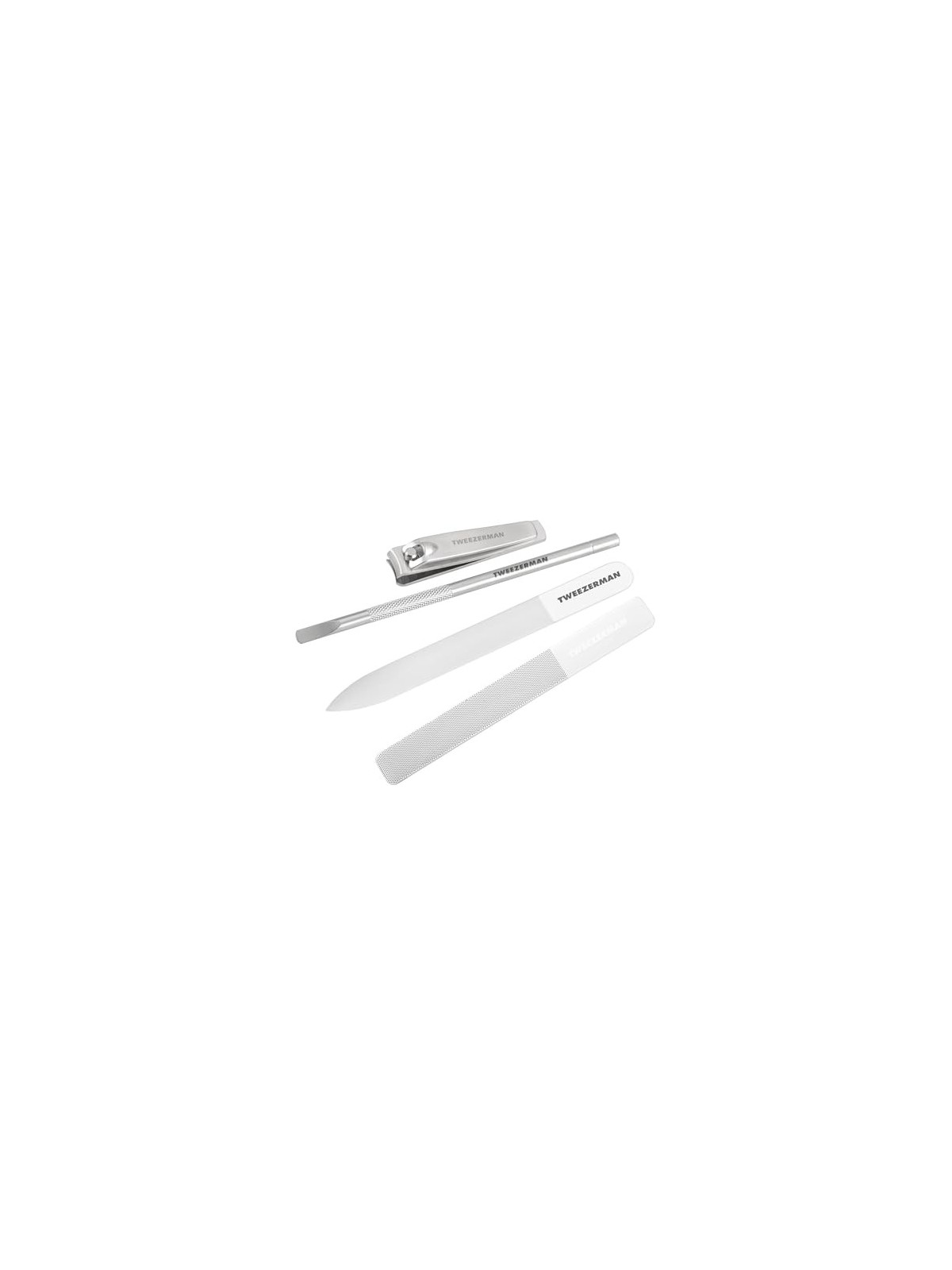 Set Manicure Tweezerman in Vetro e Lime
