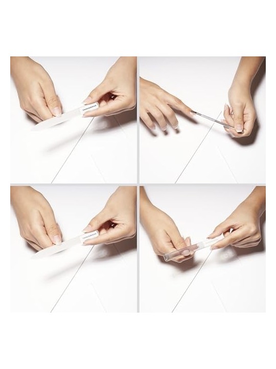 Set Manicure Tweezerman in Vetro e Lime