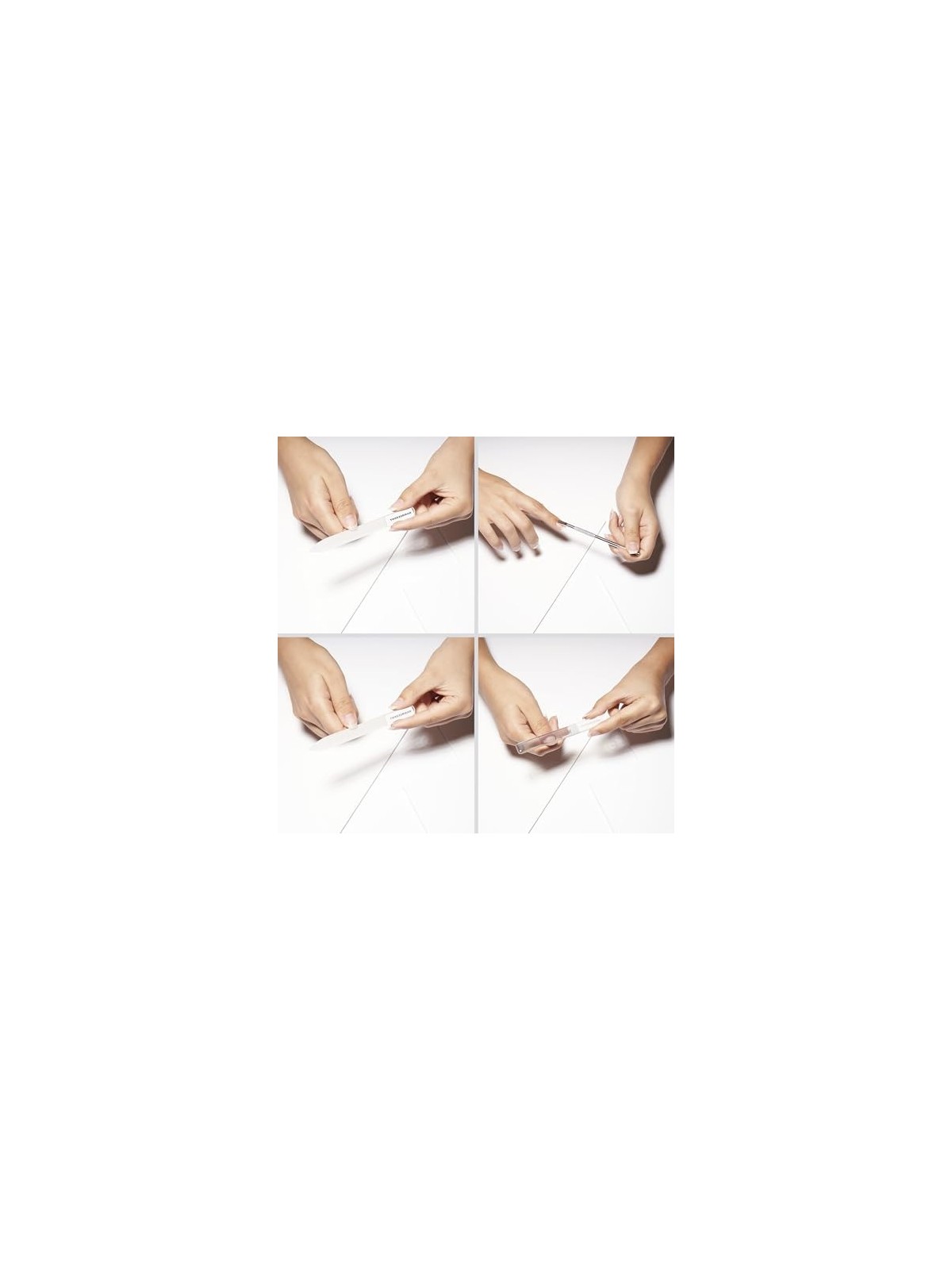 Set Manicure Tweezerman in Vetro e Lime