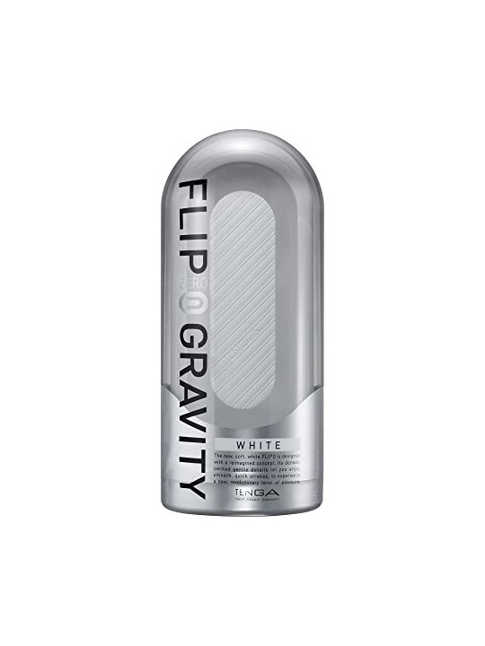 Masturbatore Bianco TENGA Flip Zero Gravity
